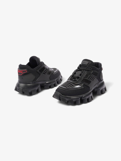 Prada Cloudbust Thunder Sneakers Black / Red Mesh EU 37.5 UK 4.5