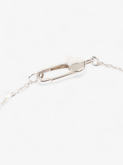 Gucci Heart Tag Bracelet Silver Silver Sterling 17
