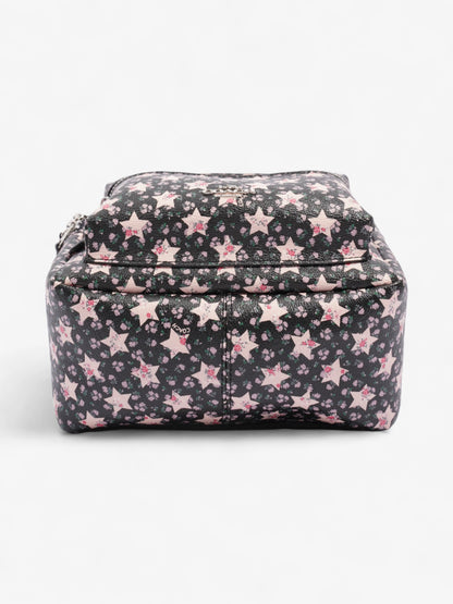 Coach Charlie Pink / Black Coated Canvas Small