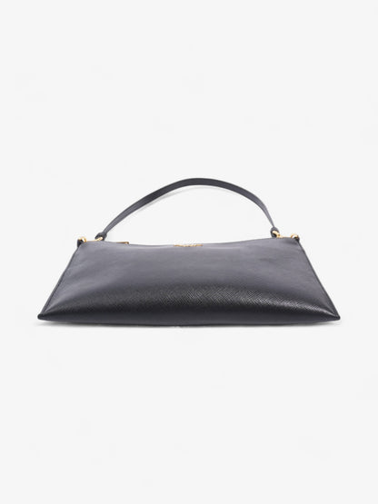 Prada Lux Pochette Black Saffiano Leather