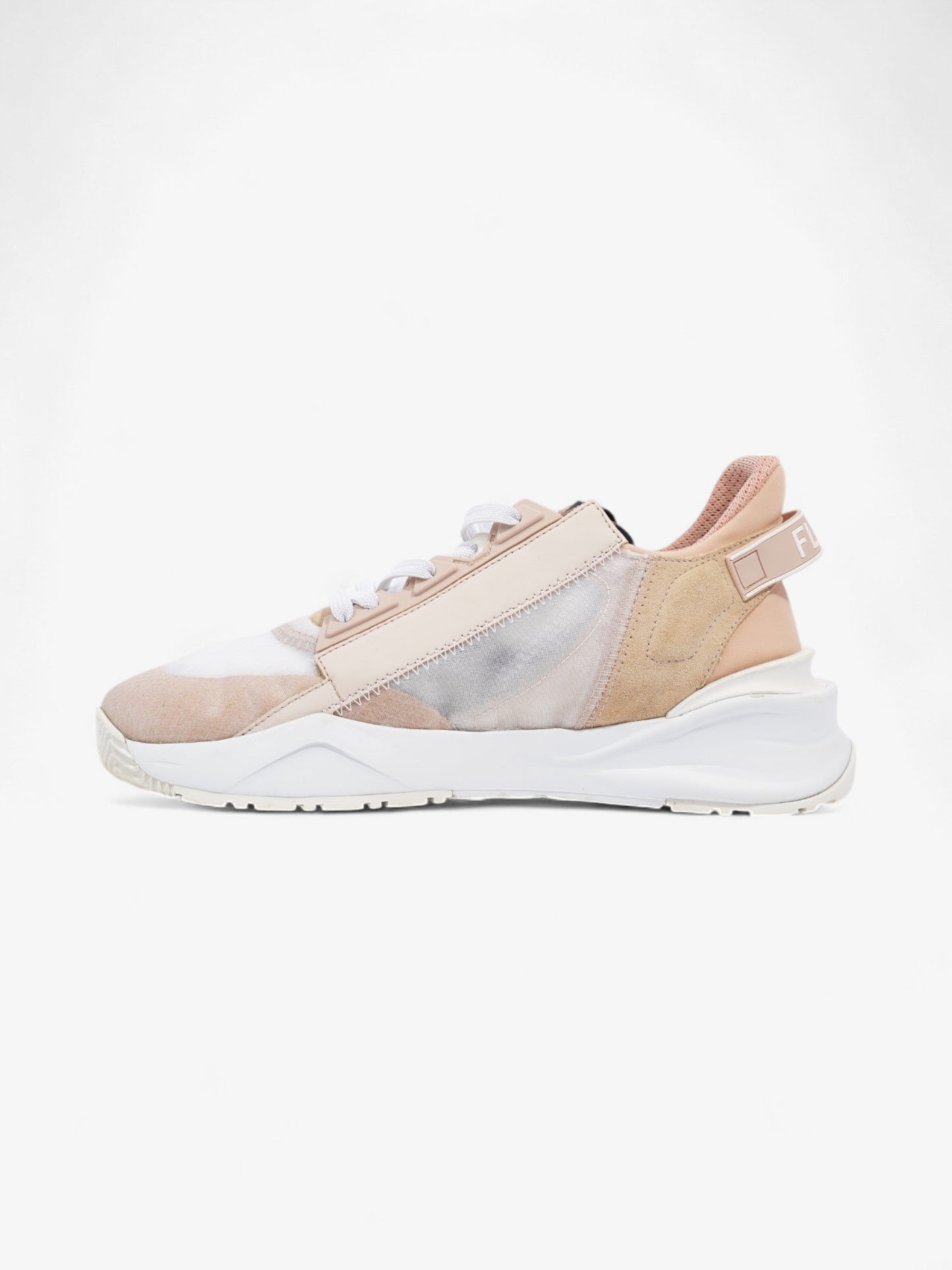Fendi Flow Sneakers Nude / Beige  Mesh EU 37 UK 4