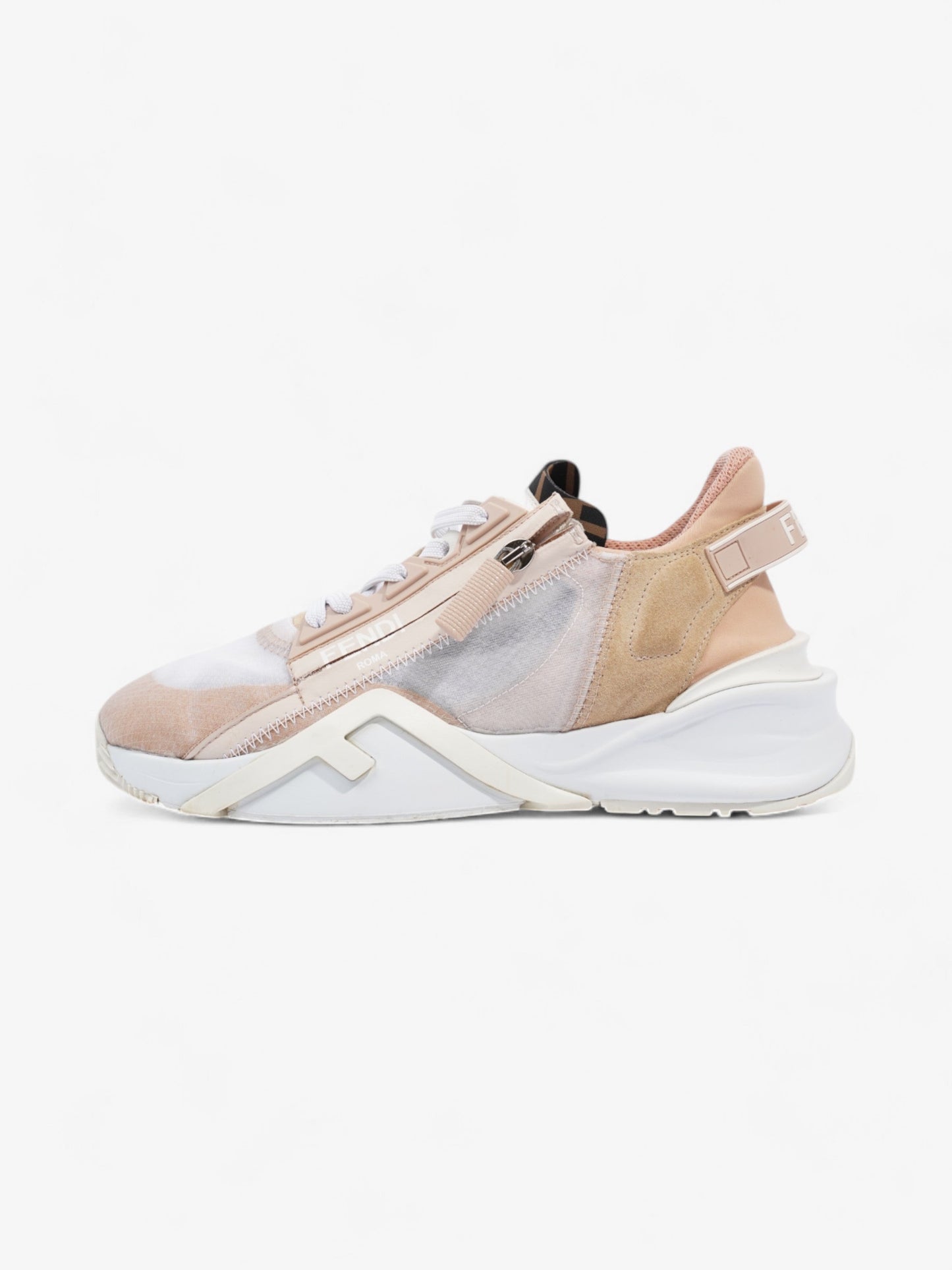 Fendi Flow Sneakers Nude / Beige  Mesh EU 37 UK 4