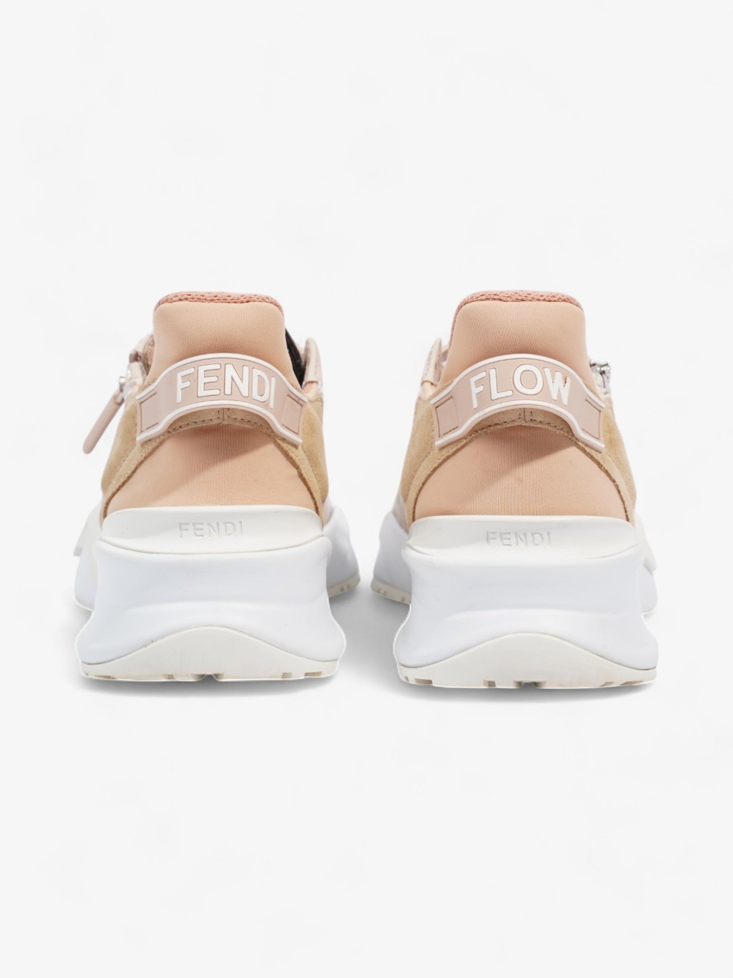 Fendi Flow Sneakers Nude / Beige  Mesh EU 37 UK 4