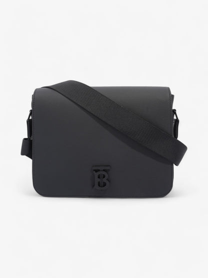 Burberry Alfred Black Grained Leather Medium