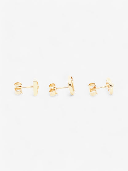 Louis Vuitton Crazy In Lock Earrings Set Gold Base Metal