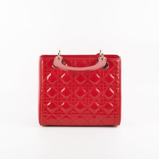 Dior Medium Lady Dior Red