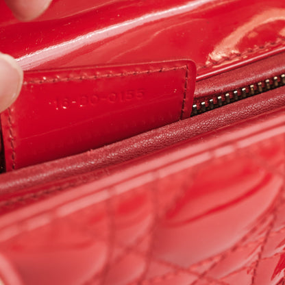Dior Medium Lady Dior Red