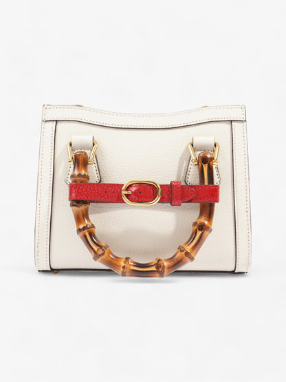 Gucci Diana Mini Tote Cream Leather