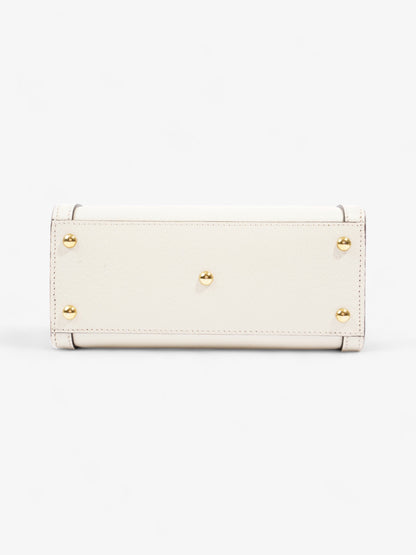 Gucci Diana Mini Tote Cream Leather