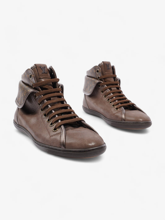 Louis Vuitton Brea Fold Over High-tops  Brown / Brown Monogram Canvas EU 37.5 UK 4.5