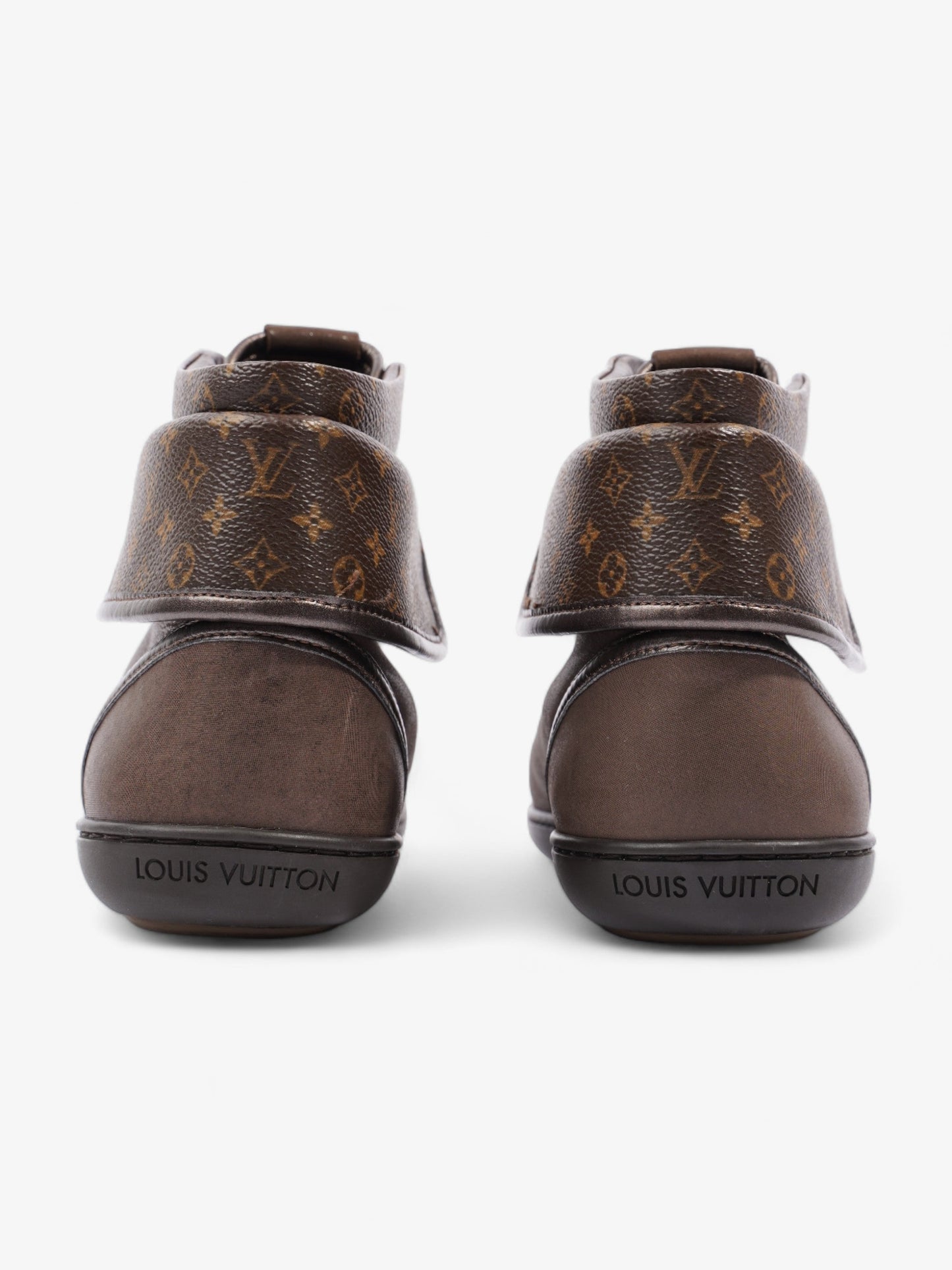 Louis Vuitton Brea Fold Over High-tops  Brown / Brown Monogram Canvas EU 37.5 UK 4.5