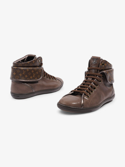 Louis Vuitton Brea Fold Over High-tops  Brown / Brown Monogram Canvas EU 37.5 UK 4.5