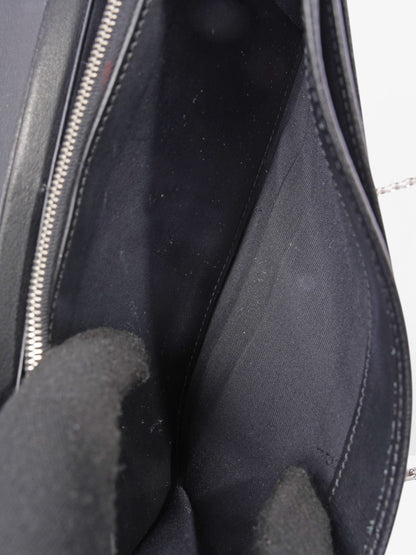 Fendi Wallet On Chain Black / Multicolour Leather