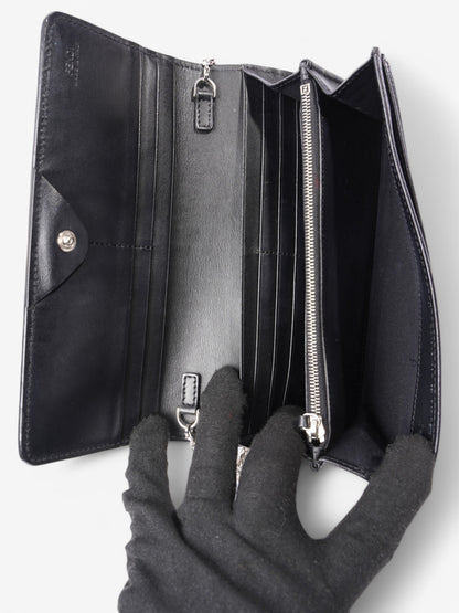 Fendi Wallet On Chain Black / Multicolour Leather