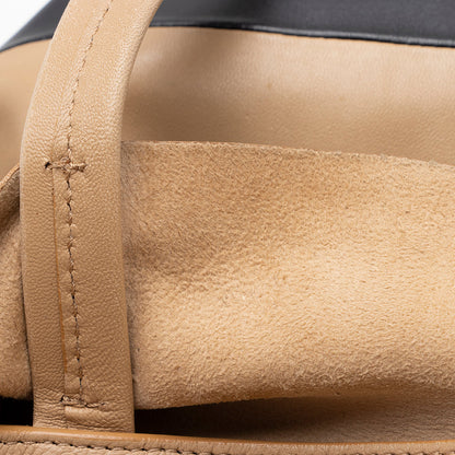 Celine Lambskin Bicolor Cabas Vertical Tote (SHF-15865)