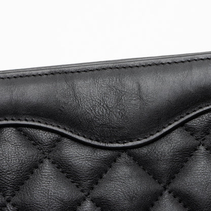 Chanel Aged Calfskin CC Frame Clutch