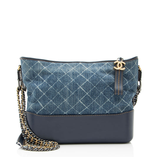 Chanel Aged Calfskin Gabrielle Medium Hobo