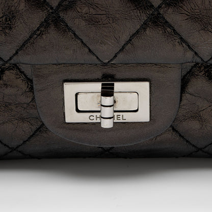 Chanel Aged Calfskin Reissue 225 Double Flap Shoulder Bag (SHF-wB1PQ1)