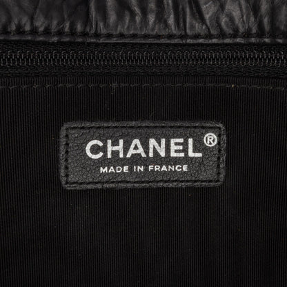 Chanel Aged Calfskin Whipstitch Chocolate Bar Mademoiselle Flap