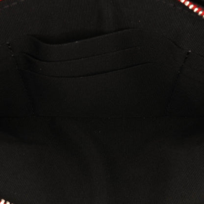 Chanel Bicolor Patent Double Zip Wallet on Chain