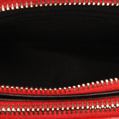 Chanel Bicolor Patent Double Zip Wallet on Chain