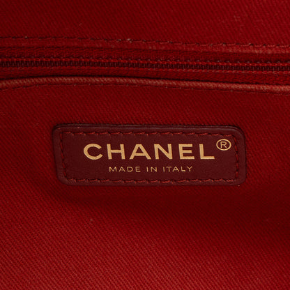 Chanel Boucle Lurex Deauville Medium Tote