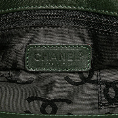Chanel CC Calfskin Turnlock Tote