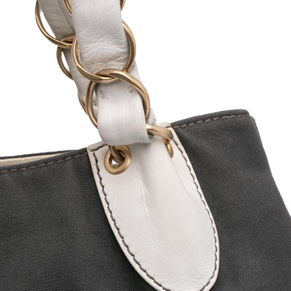 Chanel CC Canvas Olsen Tote