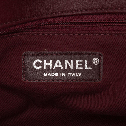 Chanel CC Canvas Stripe Flap