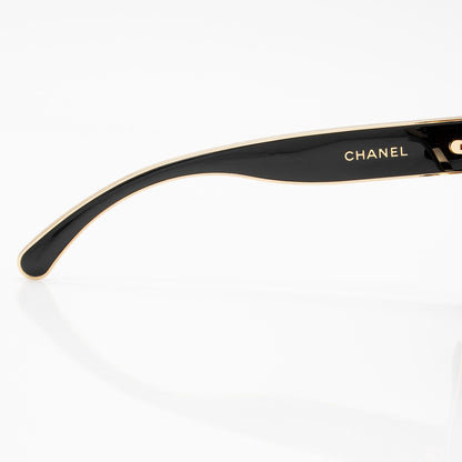 Chanel CC Cat Eye Sunglasses (SHF-Vpy0FM)