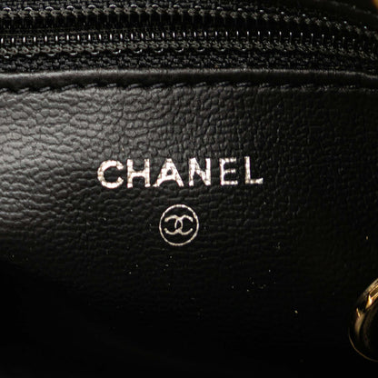 Chanel CC Caviar Cosmetic Pouch