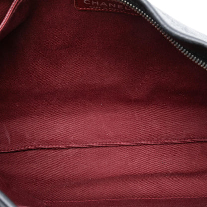 Chanel CC Caviar Tuck Tote