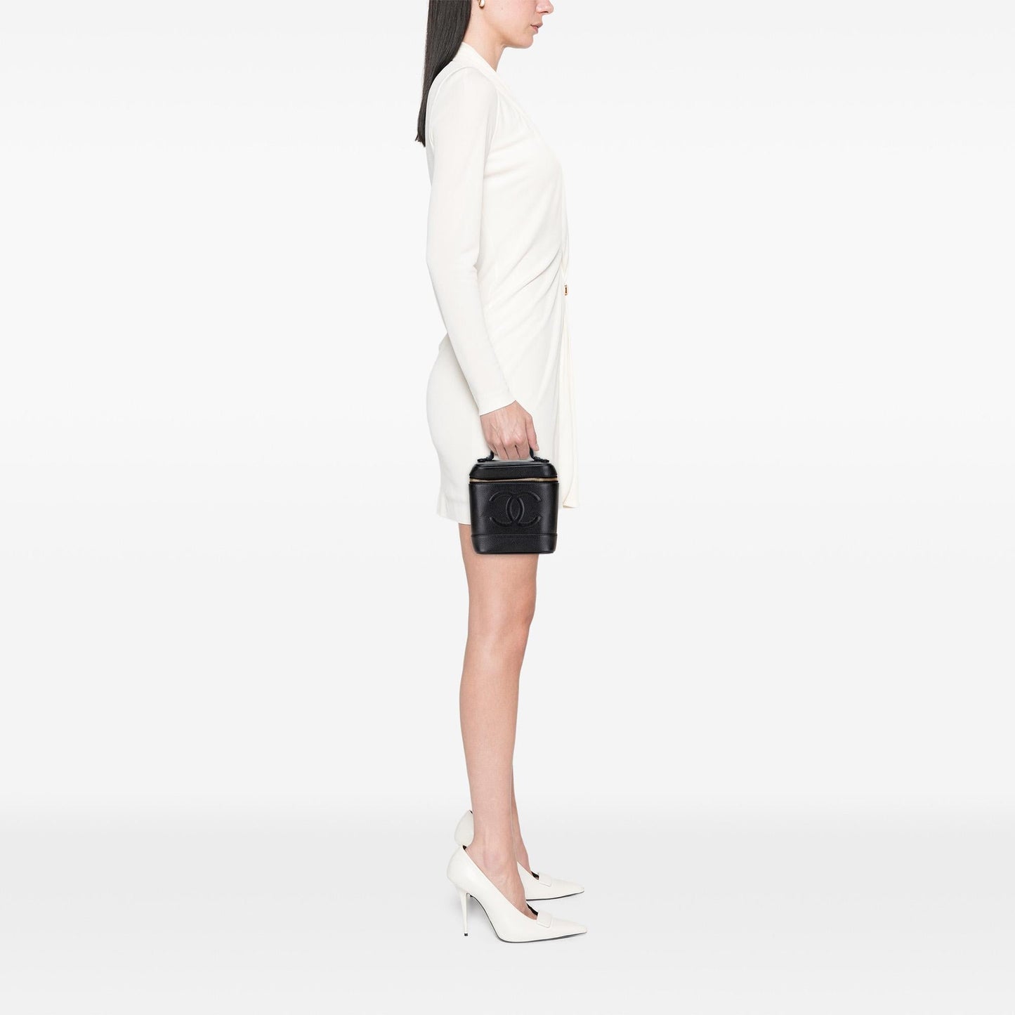 Chanel CC Caviar Vanity Bag