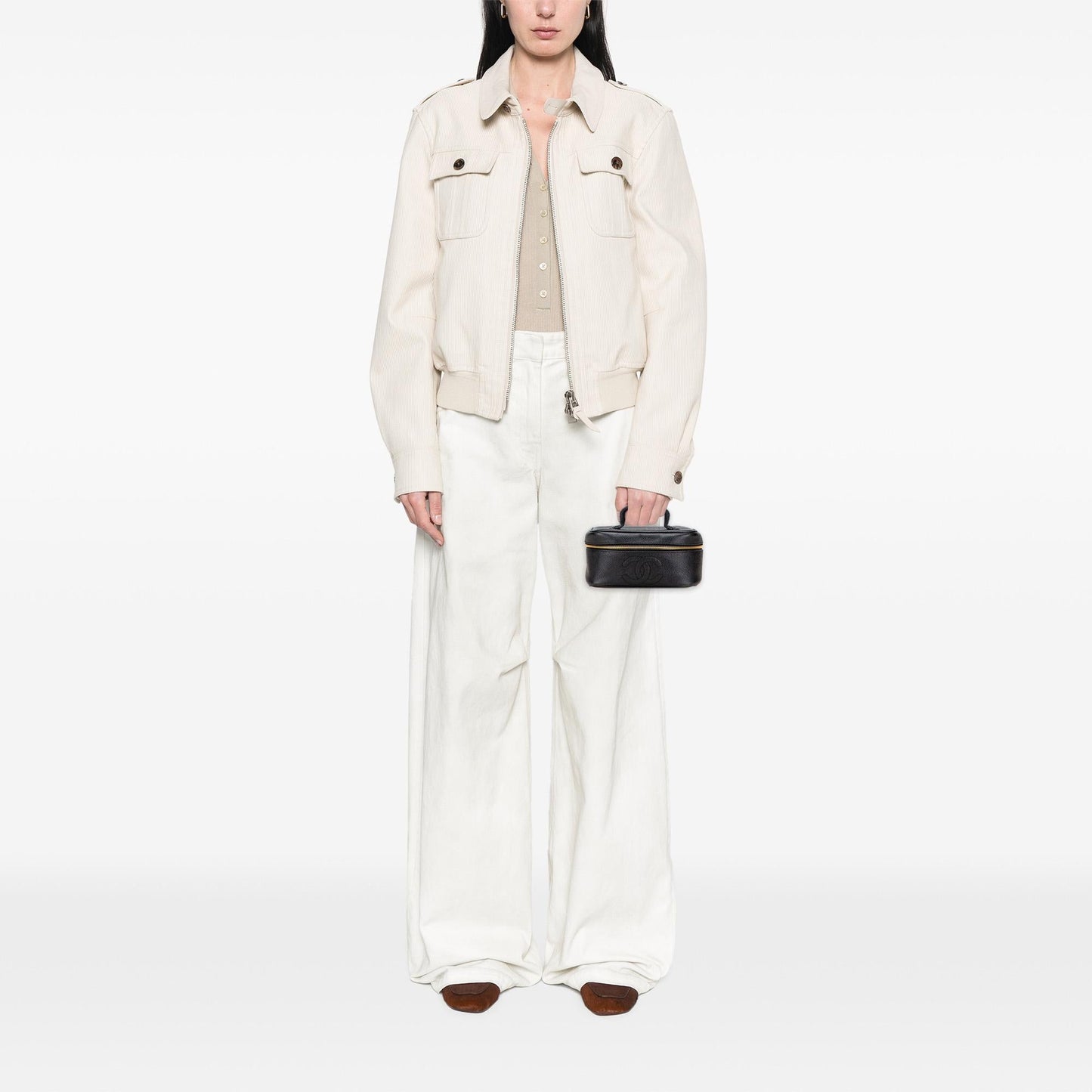 Chanel CC Caviar Vanity Bag