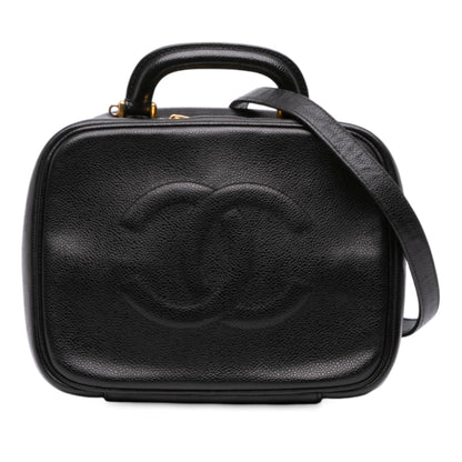 Chanel CC Caviar Vanity Case