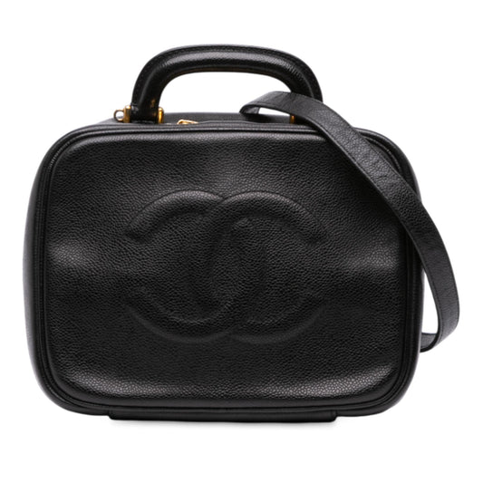 Chanel CC Caviar Vanity Case
