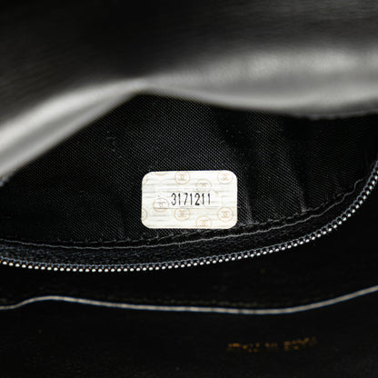 Chanel CC Chevron Lambskin Flap