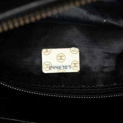 Chanel CC Chevron Quilted Lambskin Tassel Camera Case