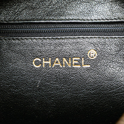 Chanel CC Chevron Quilted Lambskin Tassel Camera Case
