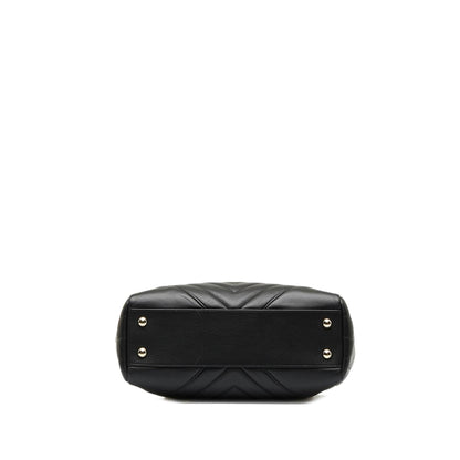 Chanel CC Chevron Satchel (SHG-i1tMSM)
