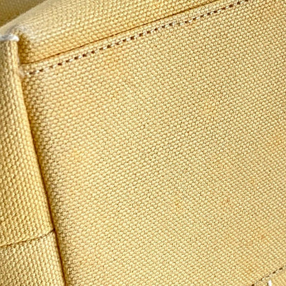 Chanel CC Choco Bar Canvas Handbag (SHG-l1xEqX)
