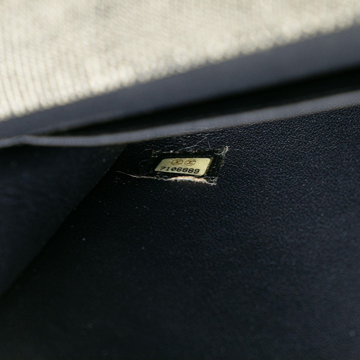 Chanel CC Choco Bar Denim Chain Flap