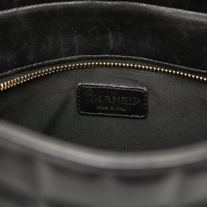 Chanel CC Choco Bar Lambskin Tote