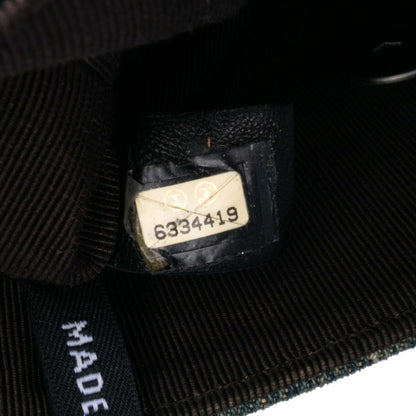 Chanel CC Chocolate Bar Denim East West Flap