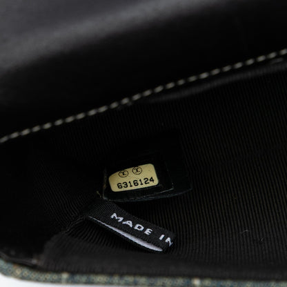 Chanel CC Chocolate Bar Denim East West Flap