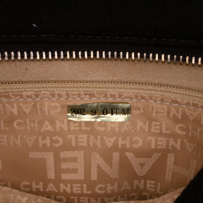 Chanel CC Chocolate Bar Jersey Tote