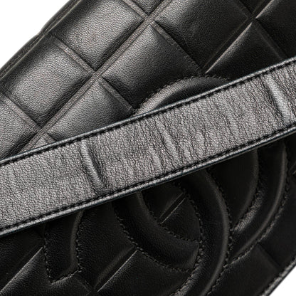 Chanel CC Chocolate Bar Lambskin Flap (SHG-aZpShH)