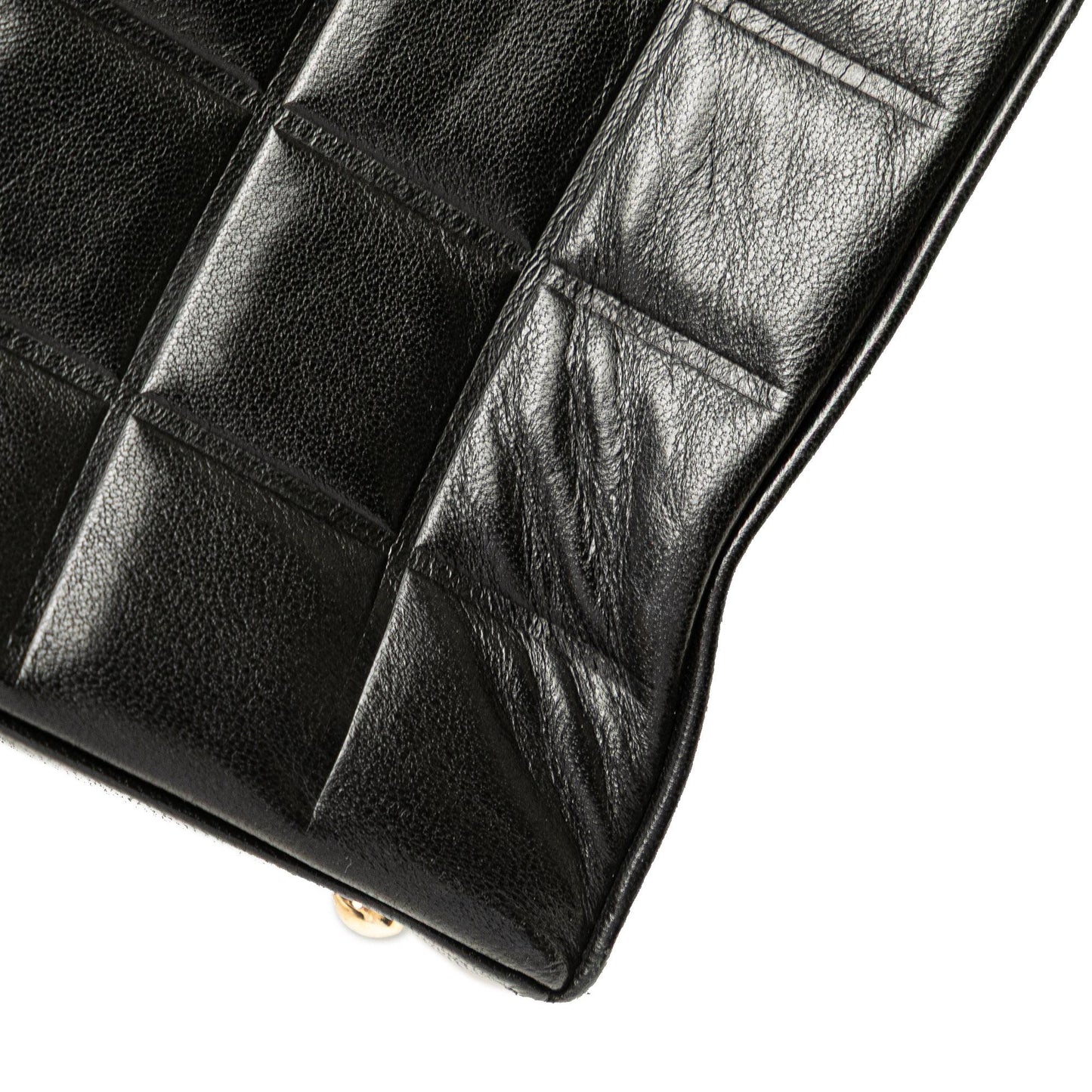 Chanel CC Chocolate Bar Lambskin Tote
