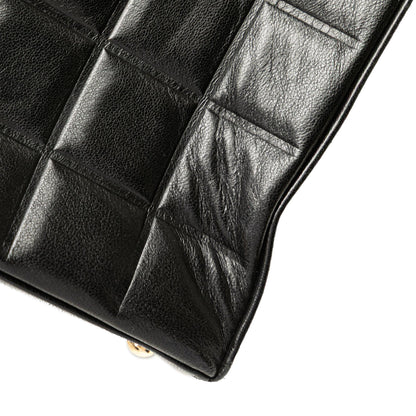 Chanel CC Chocolate Bar Lambskin Tote