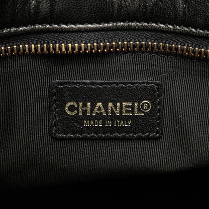 Chanel CC Chocolate Bar Lambskin Tote